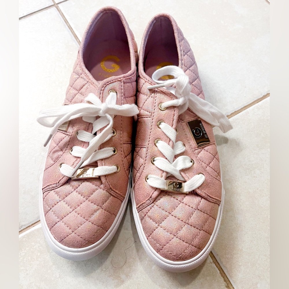Guess Quilted Blush Sneakers
